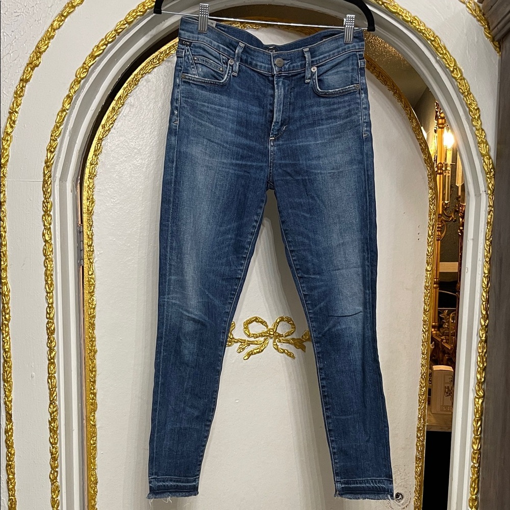 COH Citizens of Humanity Rocket Crop High Rise Skinny Size 26